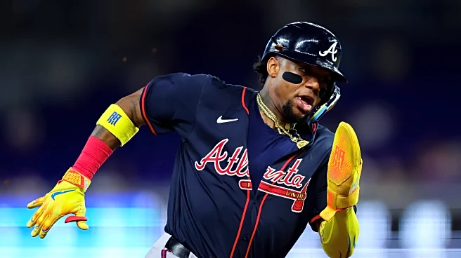 Braves defeat Marlins in game where the benches clear and offense explodes