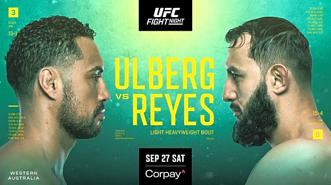 UFC Perth poster released for ‘Ulberg vs. Reyes,’ fans celebrate ‘Devastator’ redemption arc