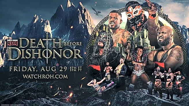 ROH Death Before Dishonor 2025 live results