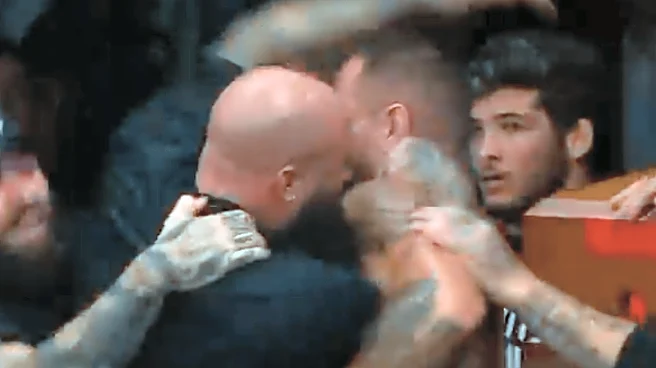 DBX 3 video: Fighter attacks security guard after suffering brutal knockout loss