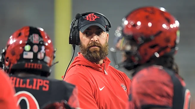 AZTECS SEND SEAWOLVES BACK TO LONG ISLAND  WITH A 42-0 ROUT