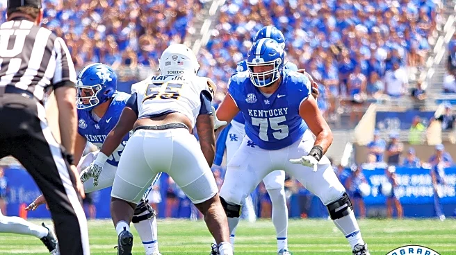 Kentucky offensive line shows discipline and power in season opener