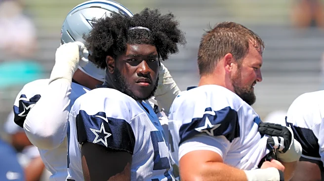 The Cowboys will lean on their youth at offensive line