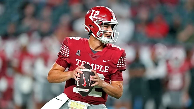 Temple QB Evan Simon throws record 6 TDs to start K.C. Keeler era 1-0
