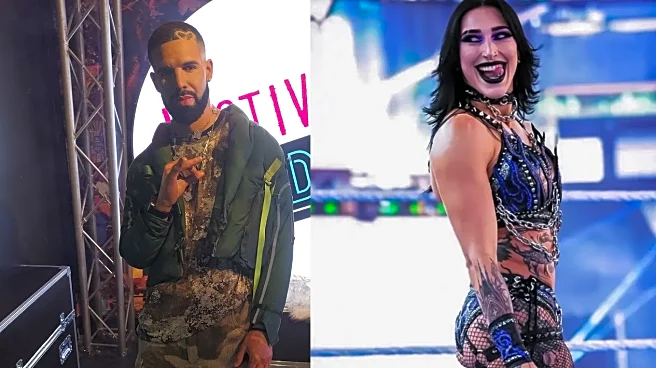 Drake is a BIG Rhea Ripley fan
