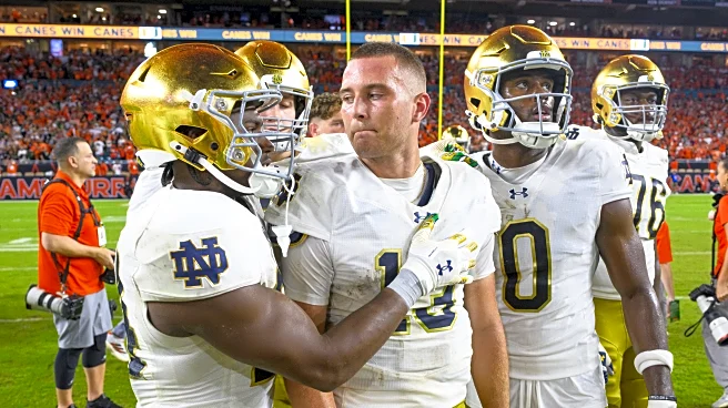 The Irish fall to #9 in both the AP Top 25 and Coaches Poll