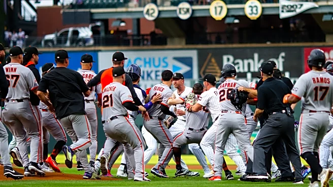 Giants survive bench-clearing ‘brawl,’ ejections in 7-4 win
