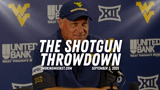 The Shotgun/Throwdown (9/3/25): Rich Rod wants WVU to get “comfortable being uncomfortable” ahead of Ohio trip