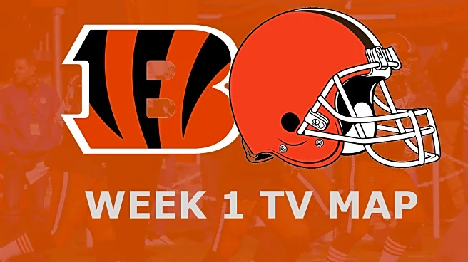 Cincinnati Bengals vs. Cleveland Browns: Week 1 TV Map