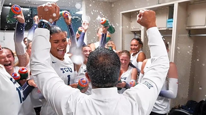 Women’s Volleyball: TCU knocks off Penn State at State Farm Showcase