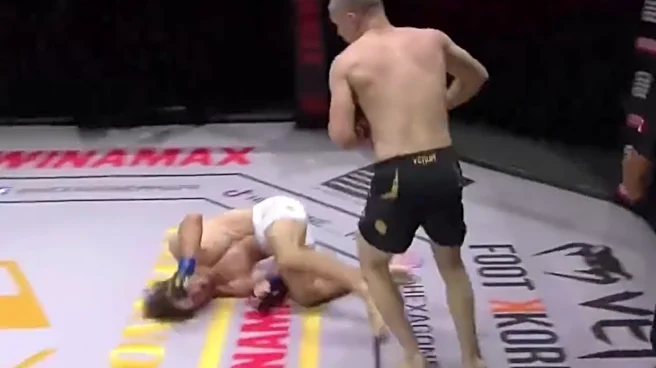 Missed Fists: Stiven Shehu saved by the bell after face-planting for win