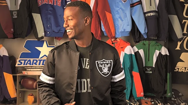 Check out these sweet Raiders Starter Jackets