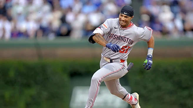 Washington Nationals Daylen Lile has mastered the art of the triple