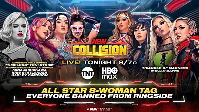 AEW Collision live results, open thread (Sept. 6, 2025): Toni Storm fights Triangle of Madness