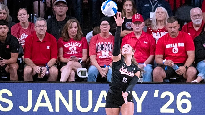 Husker Volleyball Finishes the Weekend with a Sweep of Cal