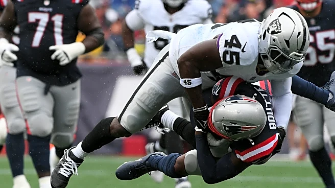 Raiders ILB Flash vs Patriots
