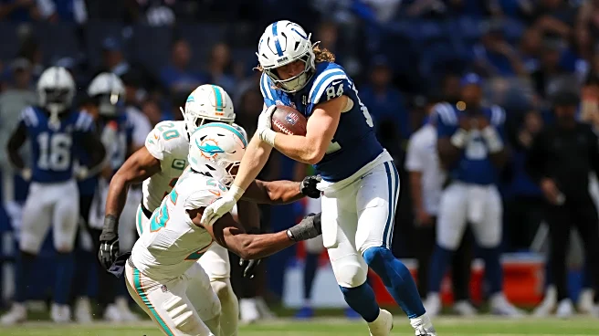 Colts rookie tight end Tyler Warren exactly as advertised in pro debut