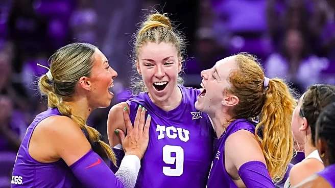 Women’s Volleyball: TCU notches back-to-back wins over #19 UCLA