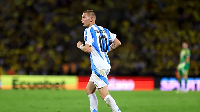 Mastantuono Featured for 30 Minutes in Argentina’s 1-0 Defeat to Ecuador