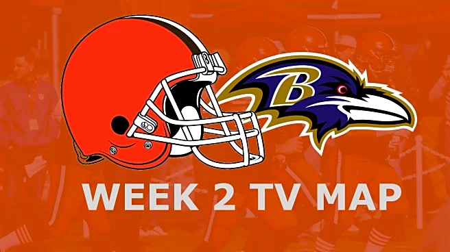 Cleveland Browns vs. Baltimore Ravens: Week 2 TV Map