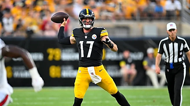 Steelers move QB to IR, shuffle roster Wednesday