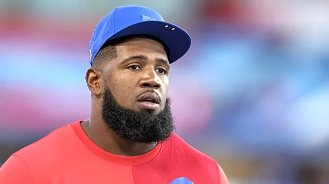 Bills DT Ed Oliver spotted in walking boot on Thursday