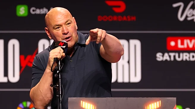 Eddie Hearn won’t let new boxing promoter Dana White ‘steamroll the game’, White responds