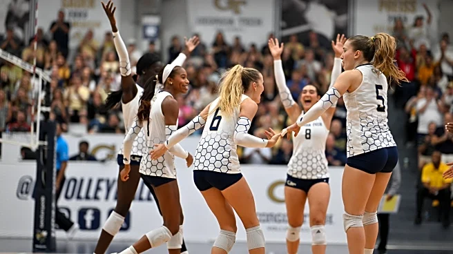 #21 GT Volleyball run over by #6 Wisconsin 3-0