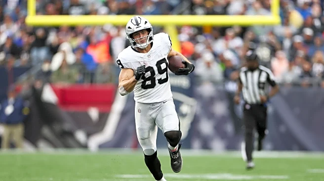 Brock Bowers practiced Saturday, questionable to play against Chargers