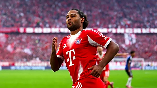 Serge Gnabry would not rule out staying at Bayern Munich following the 5-0 win to Hamburg SV