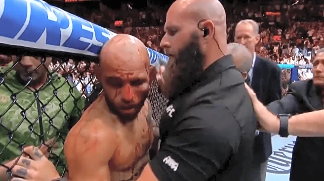 Video: Jean Silva delivers cheap shot to Diego Lopes after losing at Noche UFC