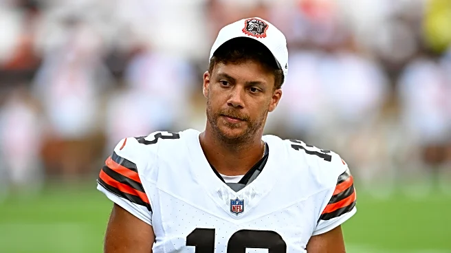 Browns punter Corey Bojorquez injured after punt blocked