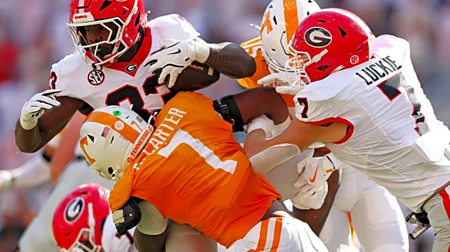 Tennessee stays in top 15 despite loss to Georgia
