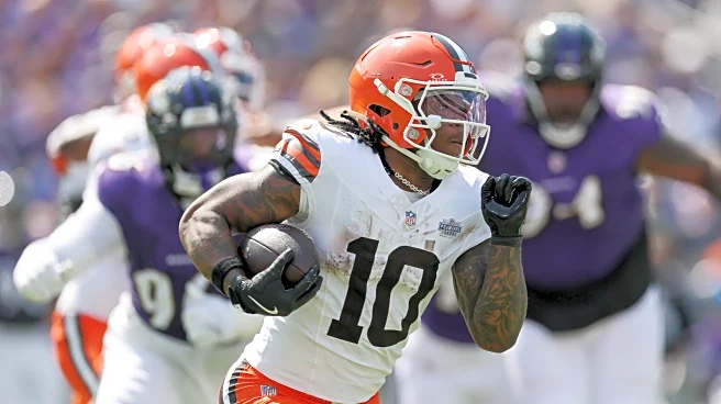 Browns gain a spark from rookie RB