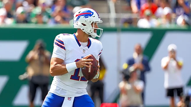 Mitch Trubisky stellar in emergency relief for Josh Allen