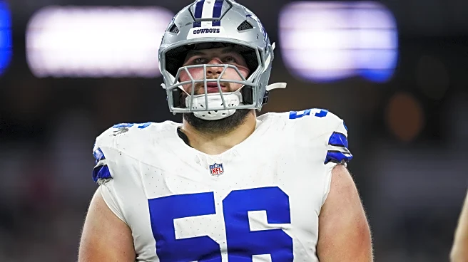 Report: Cowboys center Cooper Beebe out 6-8 weeks with high-ankle sprain