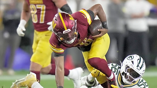 Washington Commanders Injury Update: Jayden Daniels has knee sprain; status for Raiders’ game in doubt