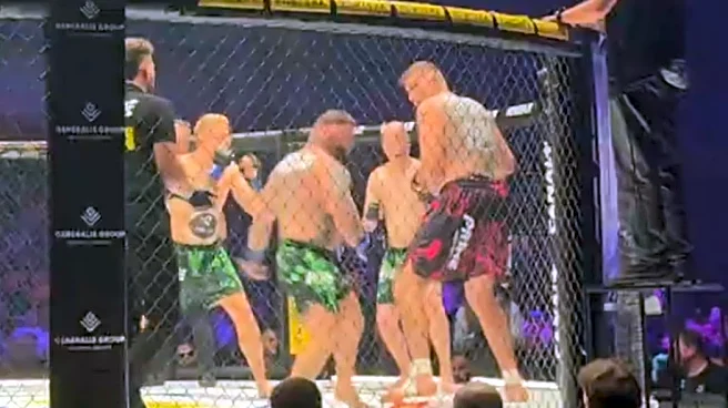 Watch former heavyweight boxing champion Mariusz Wach fight three Influencers at once in MMA freakshow match