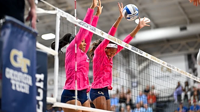 GT Volleyball tripped by #23 North Carolina 3-1