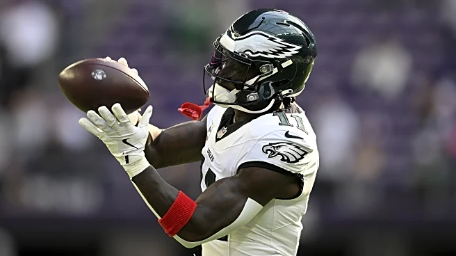 Eagles Injury Report: A.J. Brown misses practice due to hamstring