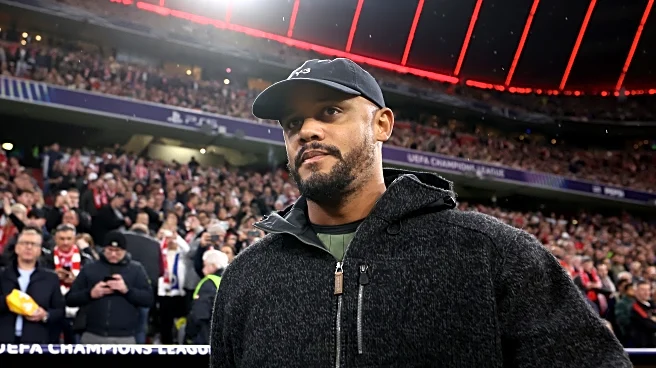 Bayern Munich coach Vincent Kompany wanted maximum points before facing PSG and Arsenal in the Champions League