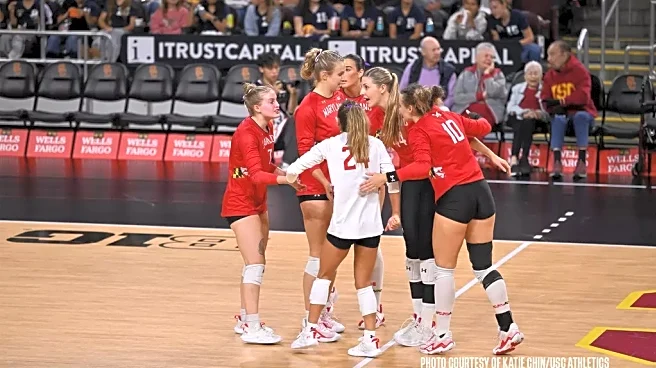 Maryland volleyball swept by No. 22 USC, 3-0