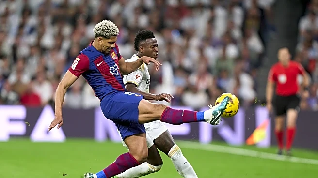 ‘I love playing Vinicius’ – Ronald Araujo relishing Barcelona’s trip to Real Madrid
