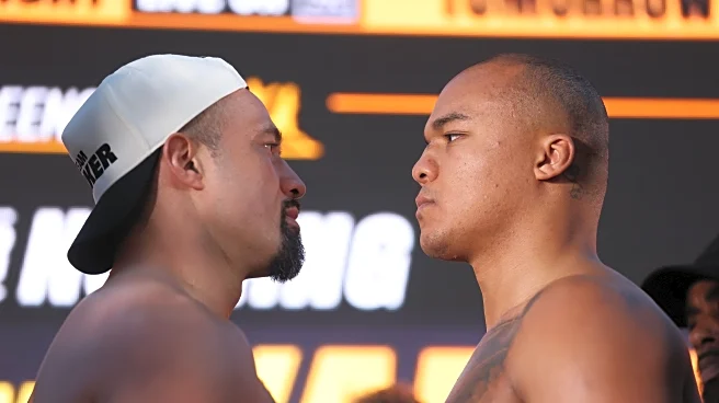 Video: Joseph Parker stares down Fabio Wardley ahead of pivotal heavyweight title fight in London