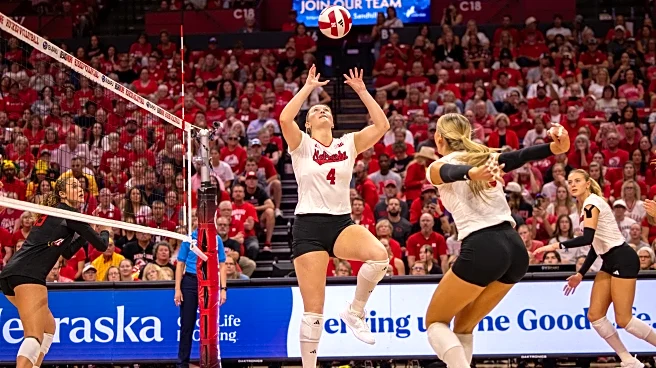 Nebraska Opens Northwestern Weekend with a Sweep in Volleyball