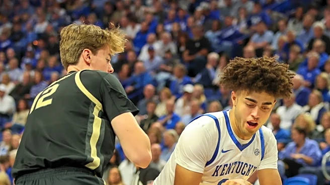 The Bluegrass boys carried Kentucky to a euphoric win over No. 1 Purdue