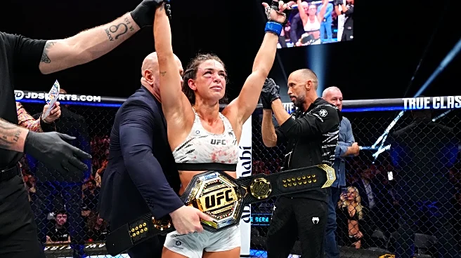 ‘Beautiful moment’: Pros react to Mackenzie Dern’s emotional championship win at UFC 321