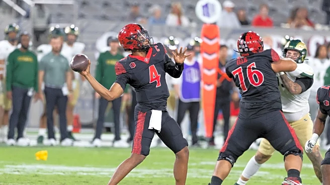 AZTECS NEUTER THE BULLDOGS IN 23-0 SHUTOUT IN FRESNO.