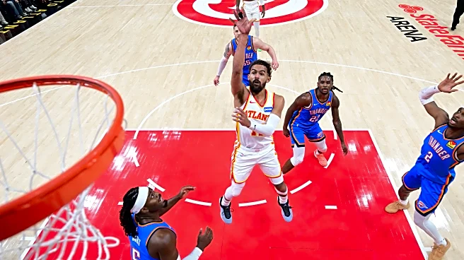 Hawks unable to keep pace in loss to defending champions Thunder