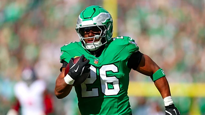 Saquon Barkley injury: Eagles running back injured during season-high performance